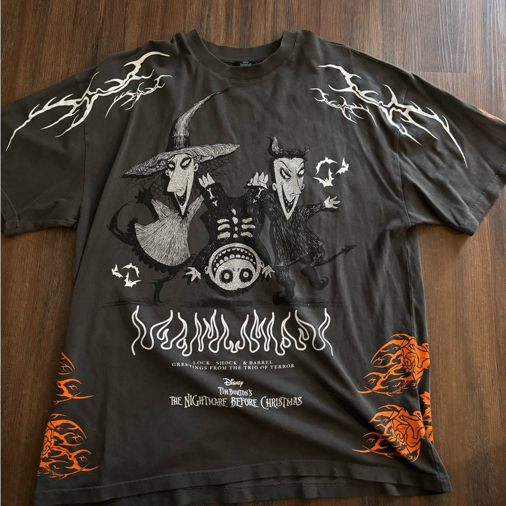 Disney The Nightmare Before Christmas Graphic T-Shirt - Black